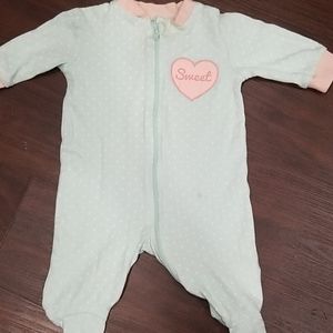 4/$15 Girls Sweet Polka Dot Romper